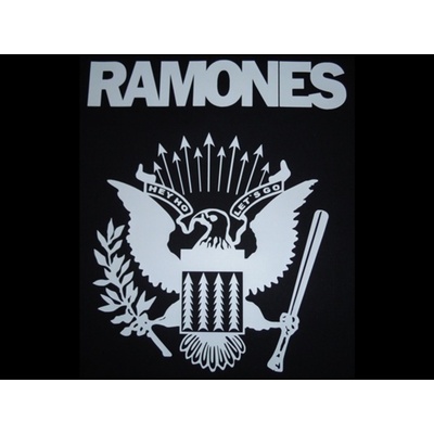 Zádovka RAMONES orlice bw
