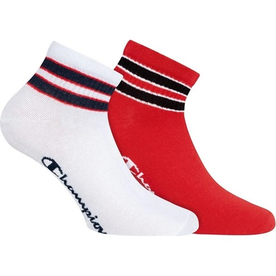 CHAMPION ANCLE SOCKS LEGACY FASHION 2 kusy Biela
