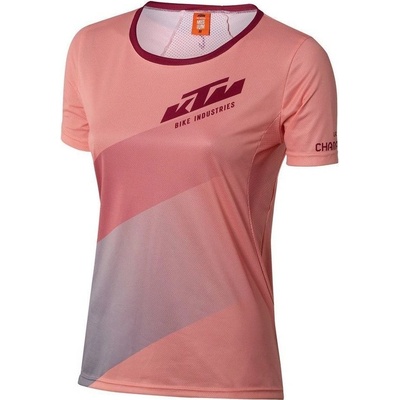KTM Character krátký rukáv coral/berry dámský