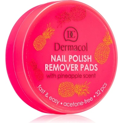 Dermacol Nail Care Odorless лакочистител без мирис 32 бр