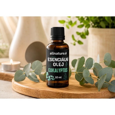 Allnature Esenciální olej Eukalyptus 10 ml