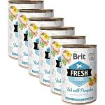 Brit Консерва Brit Fresh Fish with Pumpkin 6 x 400 г