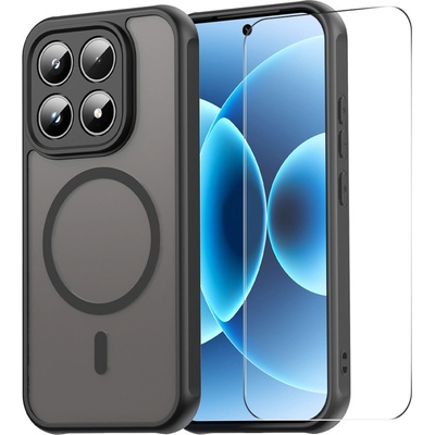 Xiaomi ENKAY HAT PRINCE Магнитен Калъф за Xiaomi 17 - PC+TPU, Матов, Със стъкло, Ultrasonic, 4 цвята