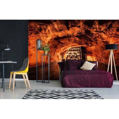 DIMEX ART Самозалепваща се флизелинова фототапета метро в стокхолм 375 x 250 см