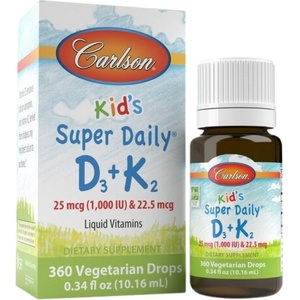 Carlson Labs Kid's Super Daily D3 + K2 [10 мл]
