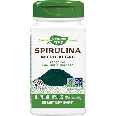 Nature's Way Spirulina 380 mg [100 капсули]