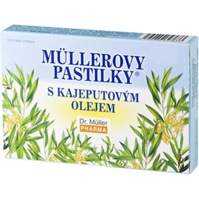 Müllerovy pastilky s kajeputovým olejem 24 ks