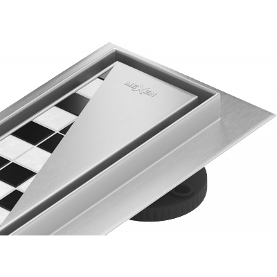 Mexen Flat M13 линеен сифон 2в1 50 см, inox - 1010050-15 (1010050-15)