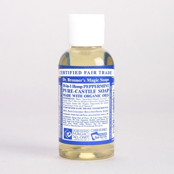Dr. Bronner´s All- one tekuté universální mýdlo Peppermint 59 ml
