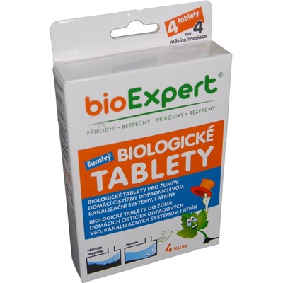 bioExpert Tablety šumivé do septiku 4ks