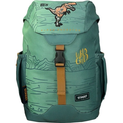 Eurocom Детска раница Street Hike, 20х12х31 cm, ВАР (27171-А-DINOSAUR)