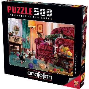 Anatolian Пъзел Anatolian от 500 части - Палави котенца (P3632)