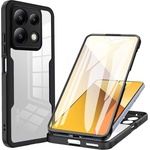 Techsuit Калъф за Xiaomi Poco X6 Pro + Cover - ColorVerse 360 Series - Черен