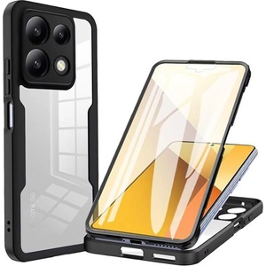 Techsuit Калъф за Xiaomi Poco X6 Pro + Cover - ColorVerse 360 Series - Черен