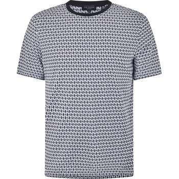Image 1 of Ted Baker Тениска Ted Baker Men's Geometric Regular Fit T-Shirt - Black