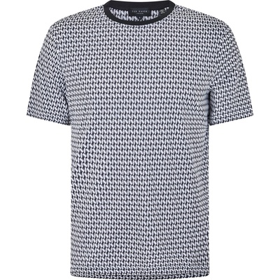 Ted Baker Тениска Ted Baker Men's Geometric Regular Fit T-Shirt - Black