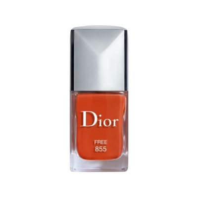 Dior Vernis 855 Free червен гланцов лак за нокти 10 ml