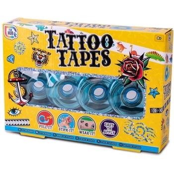 Mikro Лепящи ленти с татуировки 4бр в кутия