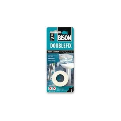 Bison Double Fix Oboustranná lepicí páska 19 mm x 1,5 m