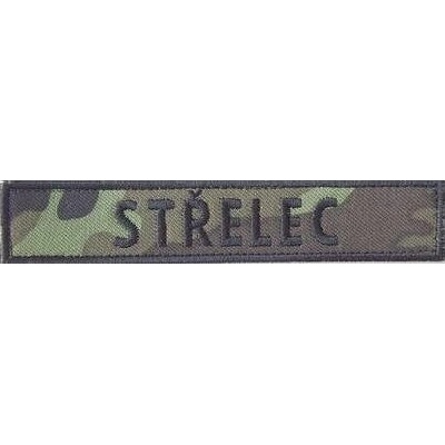 NAVYS nášivka „STŘELEC“ s suchým zipsom – vz. 95 les CZ