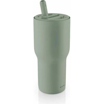 Eva Solo Eva Trio Sip'n'Go termohrnek s brčkem 600 ml Green Goddess zelený nerezový