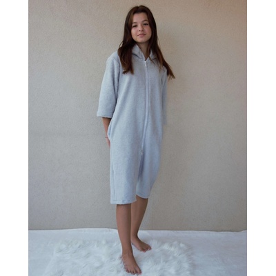 overal Froté pre deti svetlo šedý