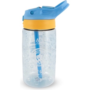 Team Kids' 480ml Plastic Football Water Bottle - Manchester City