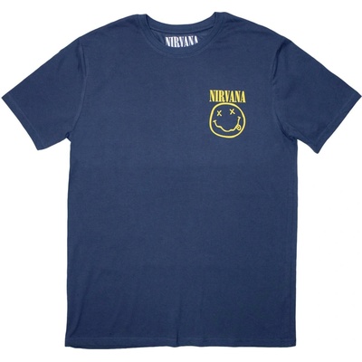 Nirvana Mini Happy Face Modrá