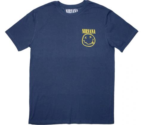 Nirvana Mini Happy Face Modrá