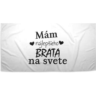 Sablio Uterák Ja mám najlepšieho brata na svete 50 x 100 cm