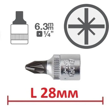 Image 1 of ELORA Битове pz - l28мм на вложка 1/4" от 6.00лв ; elora