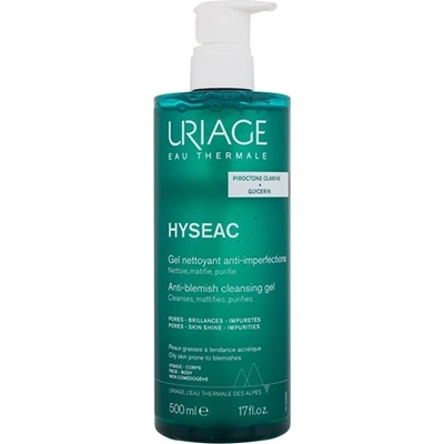 Uriage Hyseac Cleansing Gel лек почистващ гел за лице и тяло за жени 500 мл
