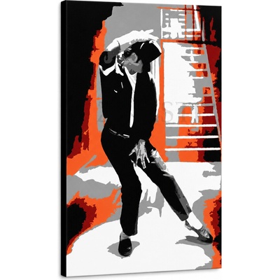 Ručne maľovaný POP Art obraz Michael Jackson - 40x60 cm