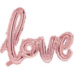 Party Deco Фолиев Балон, Надпис, Love, Розово Злато 73х59см (FB15M-019R)