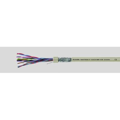 Helu 17001-500 dátový kábel LiYCY 2 x 2 x 0.5 mm² sivá 500 m