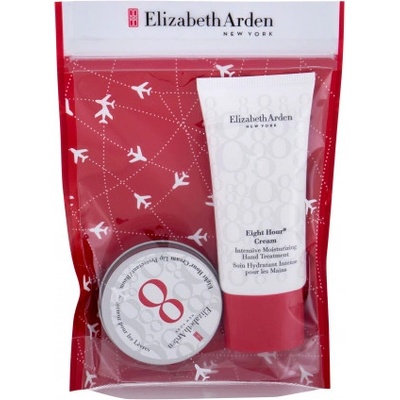 Elizabeth Arden Eight Hour Cream krém na ruce 30 ml + balzám na rty 13 ml dárková sada