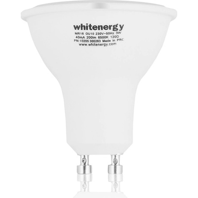 Whitenergy LED žiarovka SMD2835 MR16 GU10 5W teplá biela