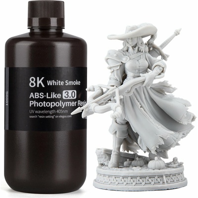 Elegoo ABS-Like 3.0 8K kouřově bílá 1 kg