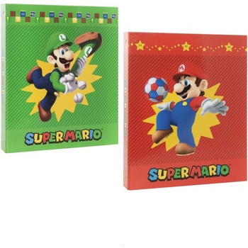 Panini Kласьор с рингове Panini Super Mario - Sport, A4, асортимент (71840)