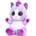 Keel Toys Плюшена играчка Keel toys Animotsu - Еднорог, лилав, 25 cm (SF0845)