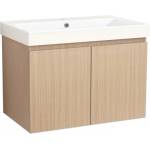 Interceramic Pvc ШКАФ amo-75 5157-75+УМИВ. 5953w-76cm (5157-75+5953w)