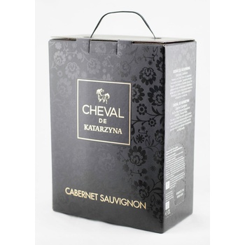 Katarzyna Estate Cheval Rose Bag in Box Cabernet Sauvignon červené 2022 14,5% 2 l (karton)