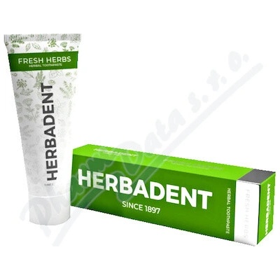 Herbadent Bylinná zubní pasta Fresh Herbs 75 g