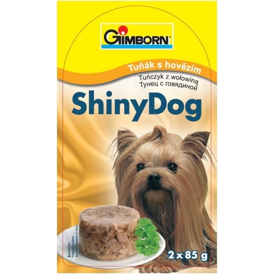 Shiny Dog Konzerva Tuniak+Hovädzie 2 x 85 g