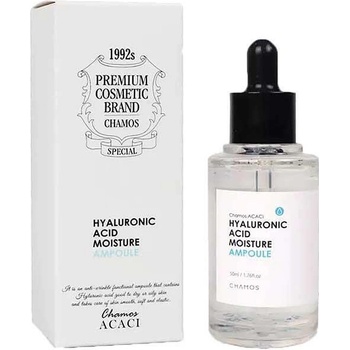 Image 1 of Chamos Анти-ейдж ампулен серум с хиалуронова есенция и пептиди Chamos Acaci Hyaluronic Acid Moisture Ampoule