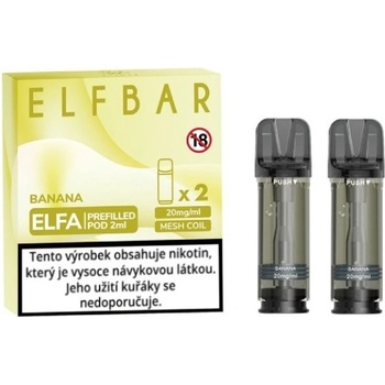 Elf Bar Elfa Cartridge Banán 20 mg