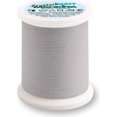 Vyšívací nit PES Madeira Frosted Matt 40 (500m) barva 7689 titanium