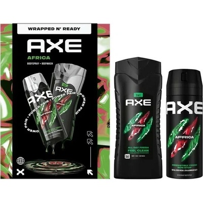 Axe Africa Axe Africa dezodorant v spreji 150 ml + Axe Africa sprchový gél 250 ml