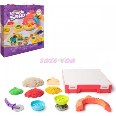 Kinetic Sand Výroba Pizzy