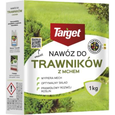 Target Гранулиран тор за тревни площи с мъх, 1 кг